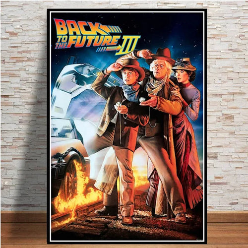 Back To The Future 1 2 3 Posters