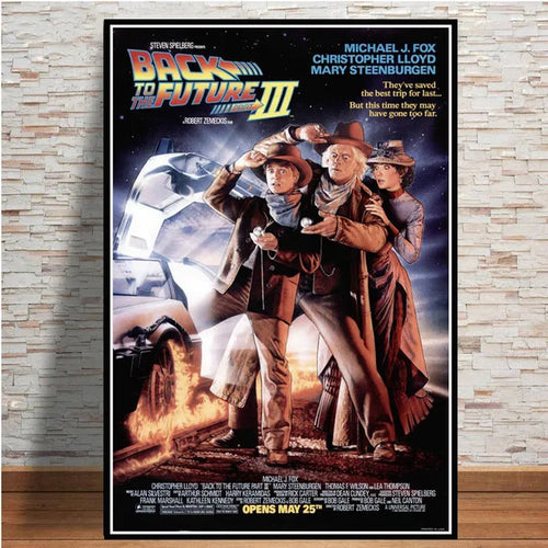 Back To The Future 1 2 3 Posters