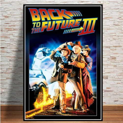 Back To The Future 1 2 3 Posters