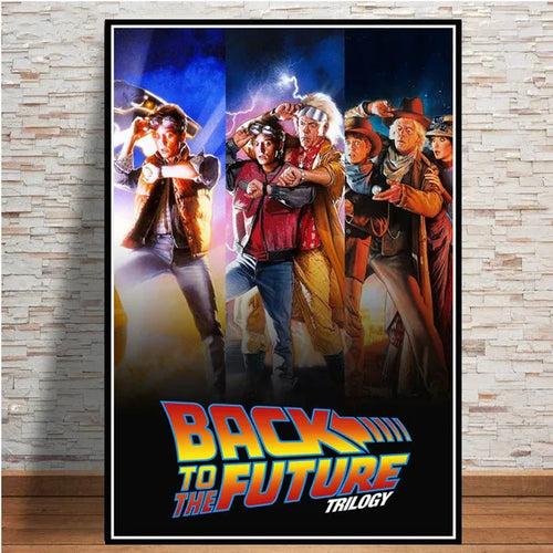 Back To The Future 1 2 3 Posters