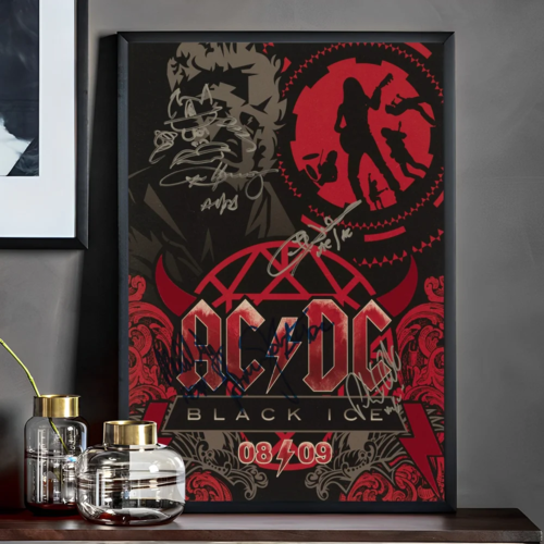 BAND AC DC Poster