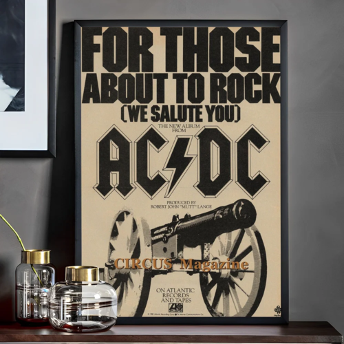 BAND AC DC Poster