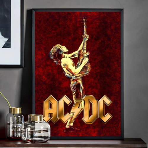 BAND AC DC Poster