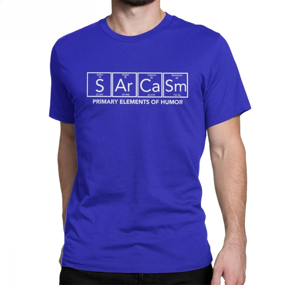 Sarcasm Science Primary Elements of Humor T Shirt