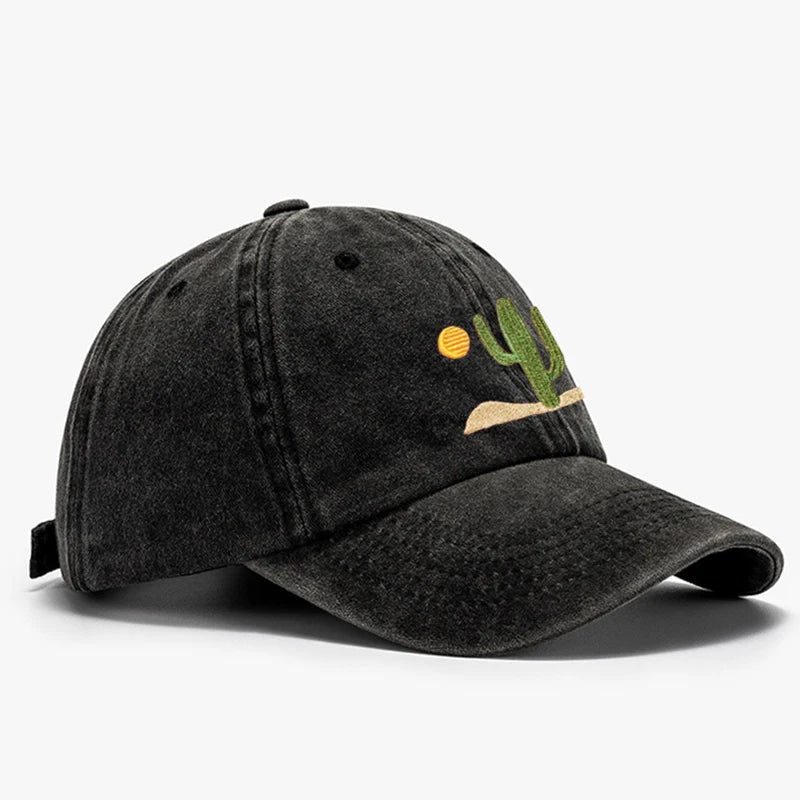 Cactus Embroidered Cap