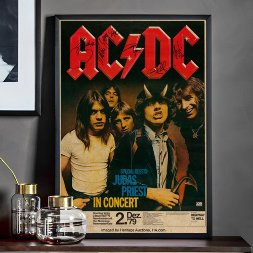 BAND AC DC Poster