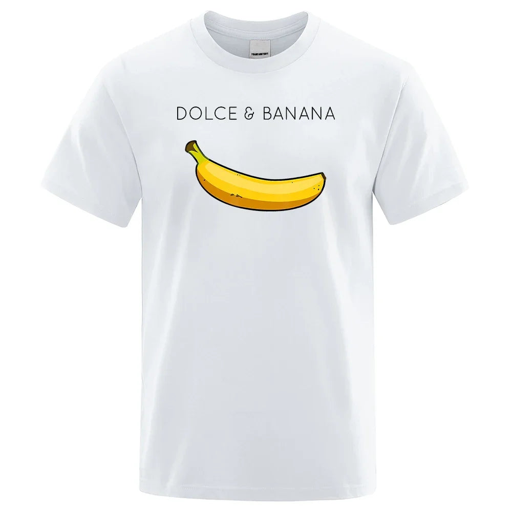 Dolce & Banana Print Mens T-shirts