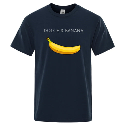 Dolce & Banana Print Mens T-shirts