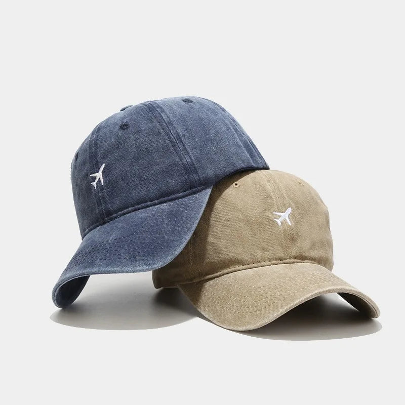 Adjustable Airplane Baseball Caps