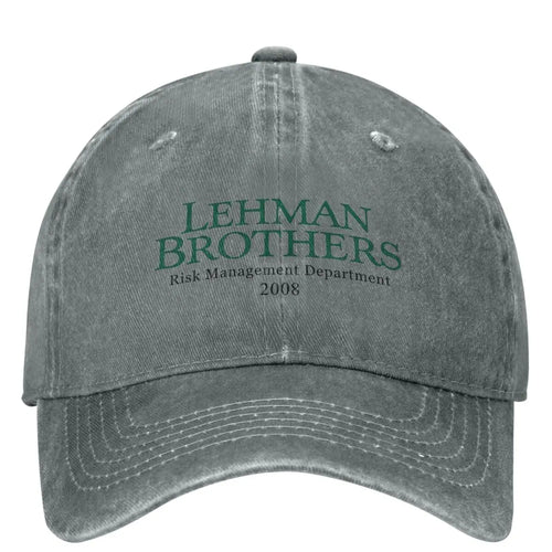 Lehman Brothers Risk Management 2008 Baseball Cap