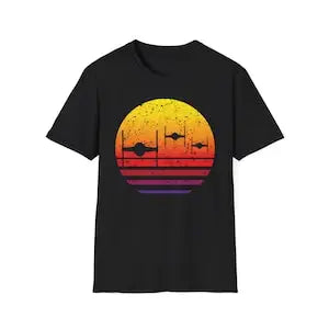 Star Wars, Tie Fighter Sunset T-Shirt