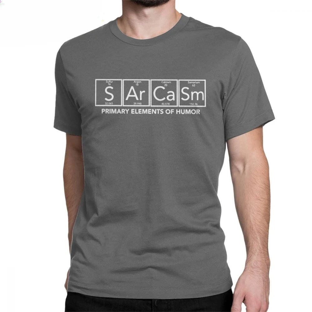 Sarcasm Science Primary Elements of Humor T Shirt