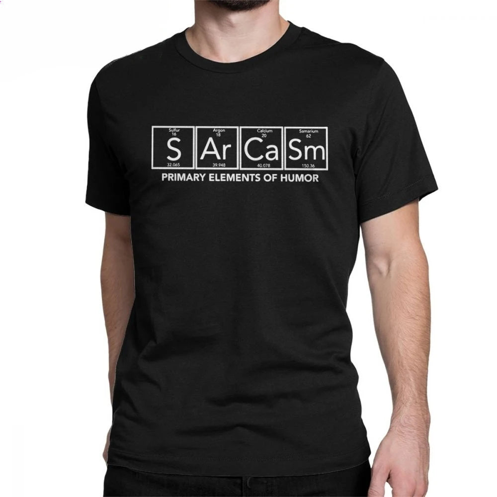 Sarcasm Science Primary Elements of Humor T Shirt