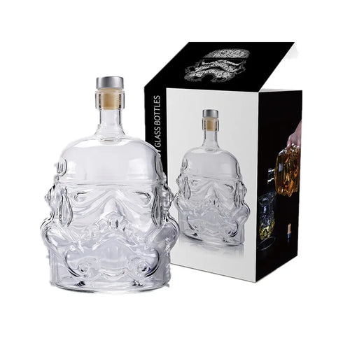 750ml Storm Trooper Helmet Whiskey Decanter