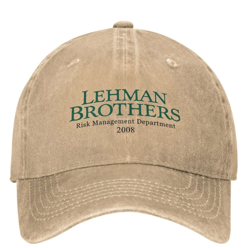 Lehman Brothers Risk Management 2008 Baseball Cap