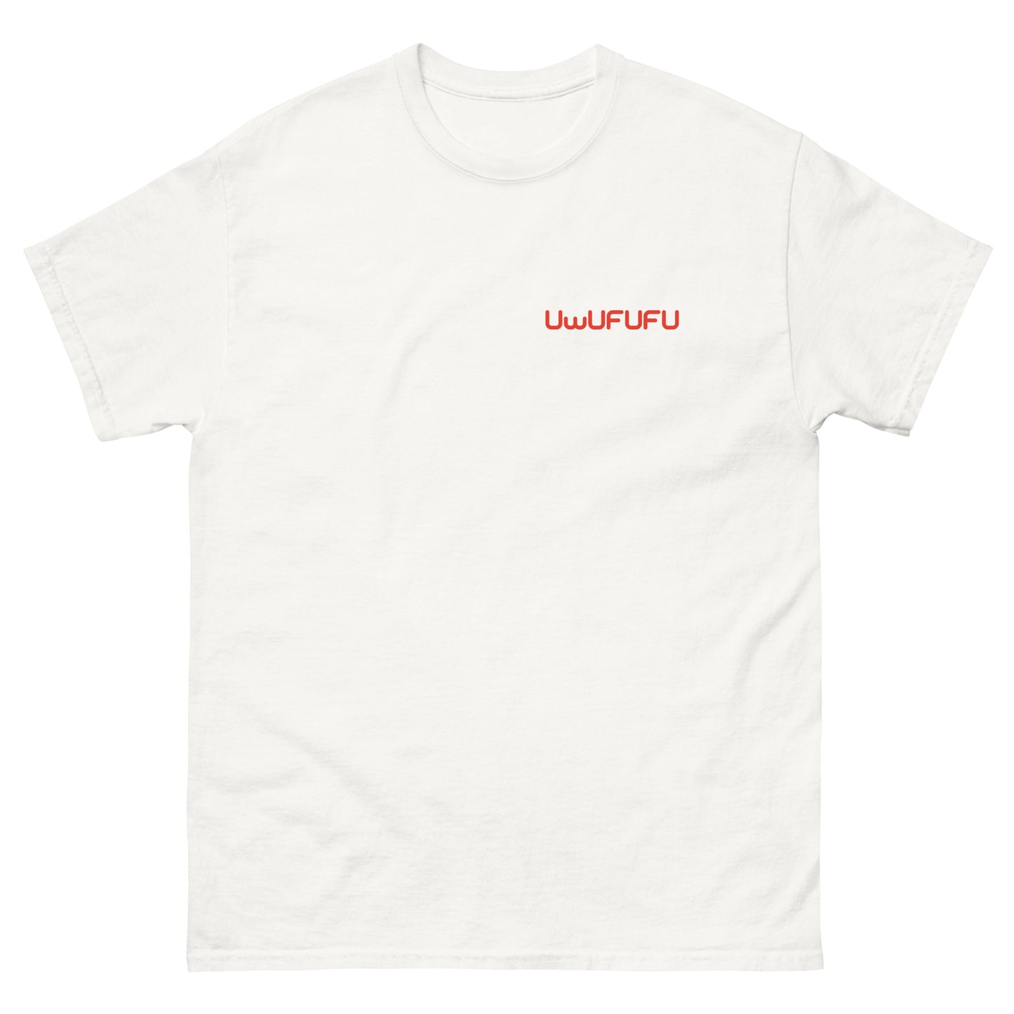 UwUFUFU Small Logo Men's classic tee