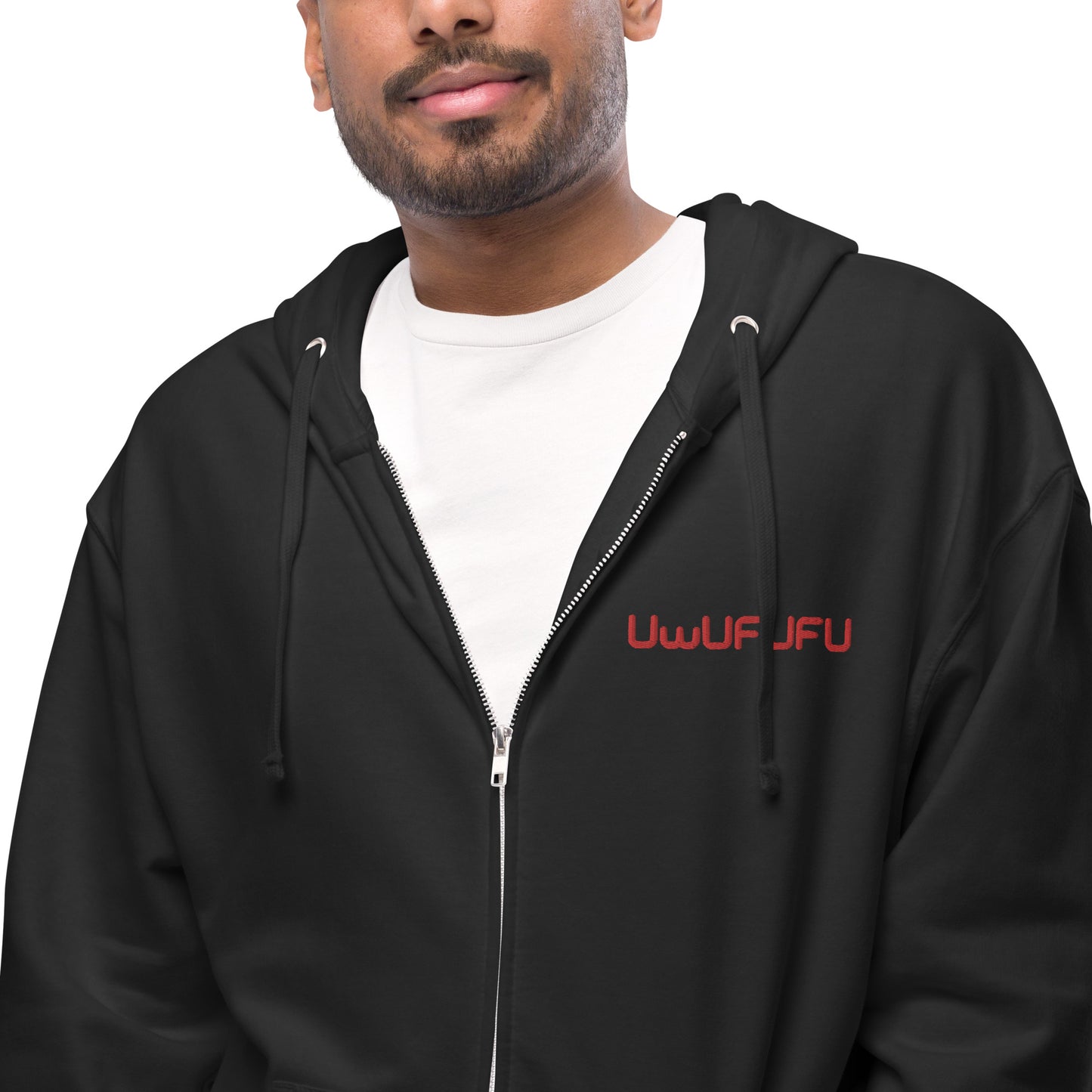 UwUFUFU Unisex fleece zip up hoodie