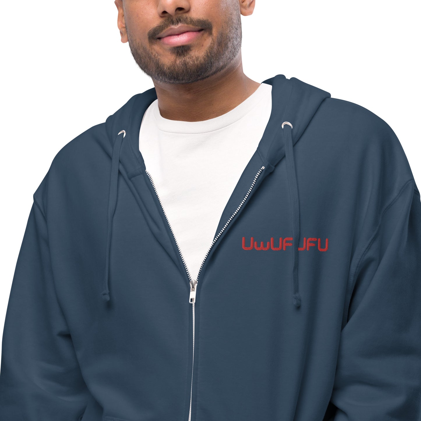 UwUFUFU Unisex fleece zip up hoodie