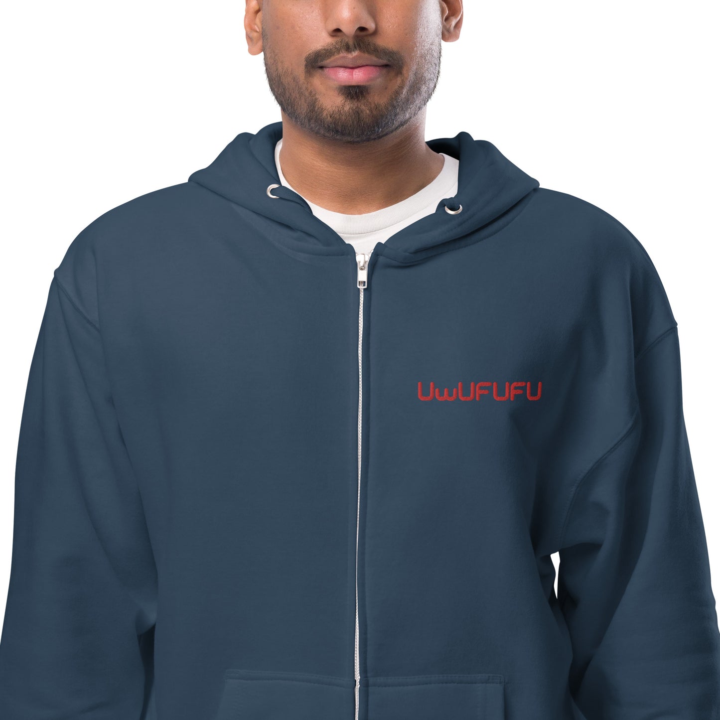 UwUFUFU Unisex fleece zip up hoodie