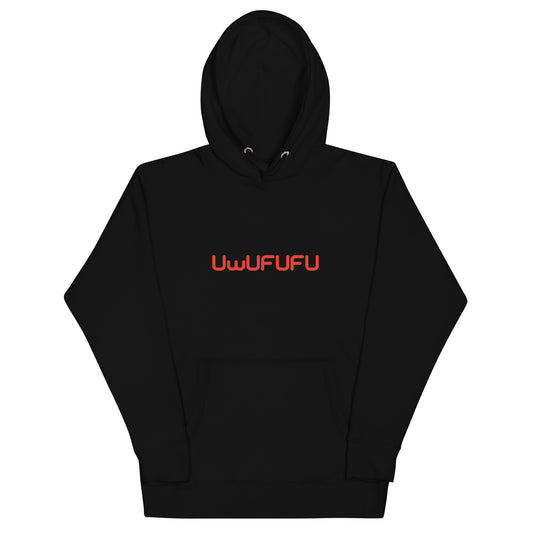 UwUFUFU Large Logo Unisex Hoodie