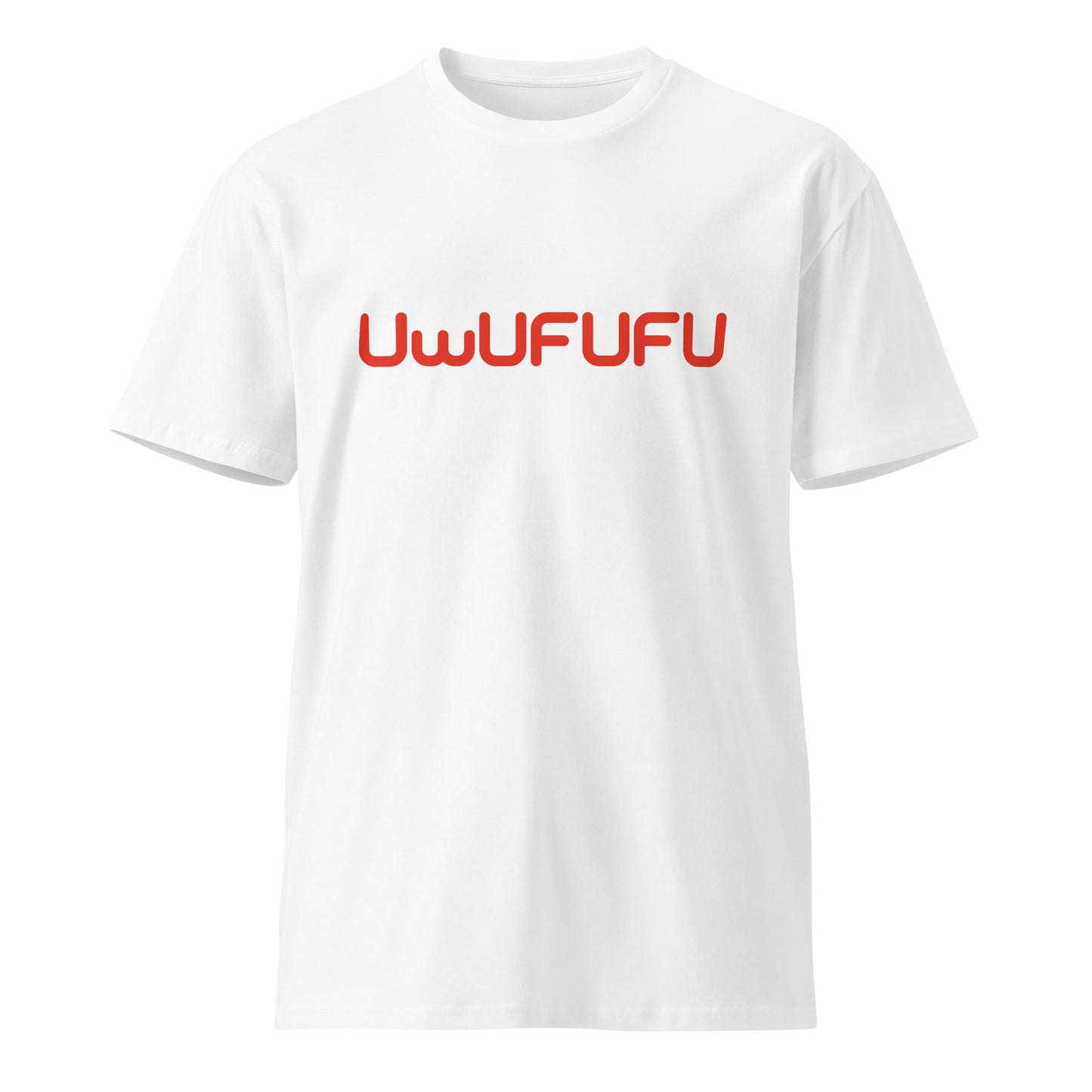 UwUFUFU Large Logo Unisex premium t-shirt